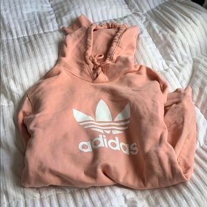 Oversized adidas hoodie